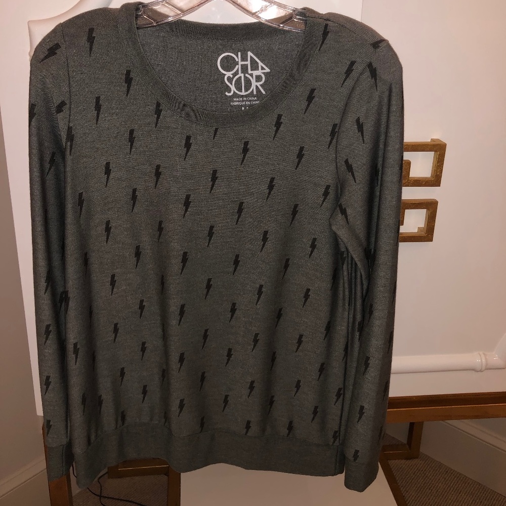 Chaser brand Lightning Bolt Sweatshirt